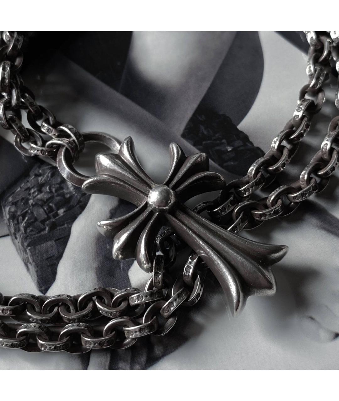 CHROME HEARTS Серебряная серебряная цепочка/подвеска, фото 2