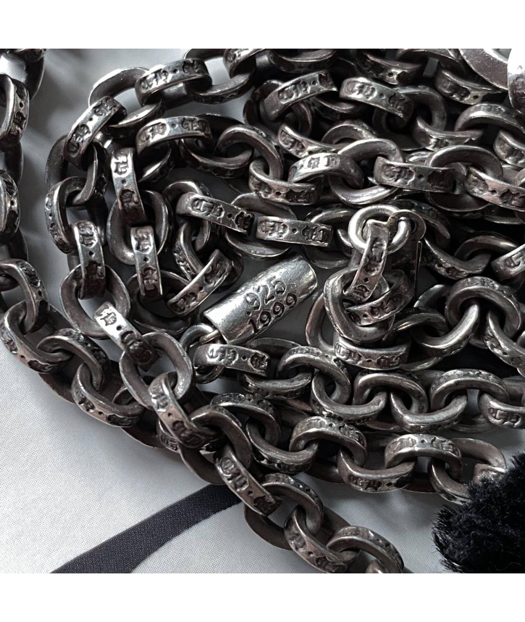 CHROME HEARTS Серебряная серебряная цепочка/подвеска, фото 4