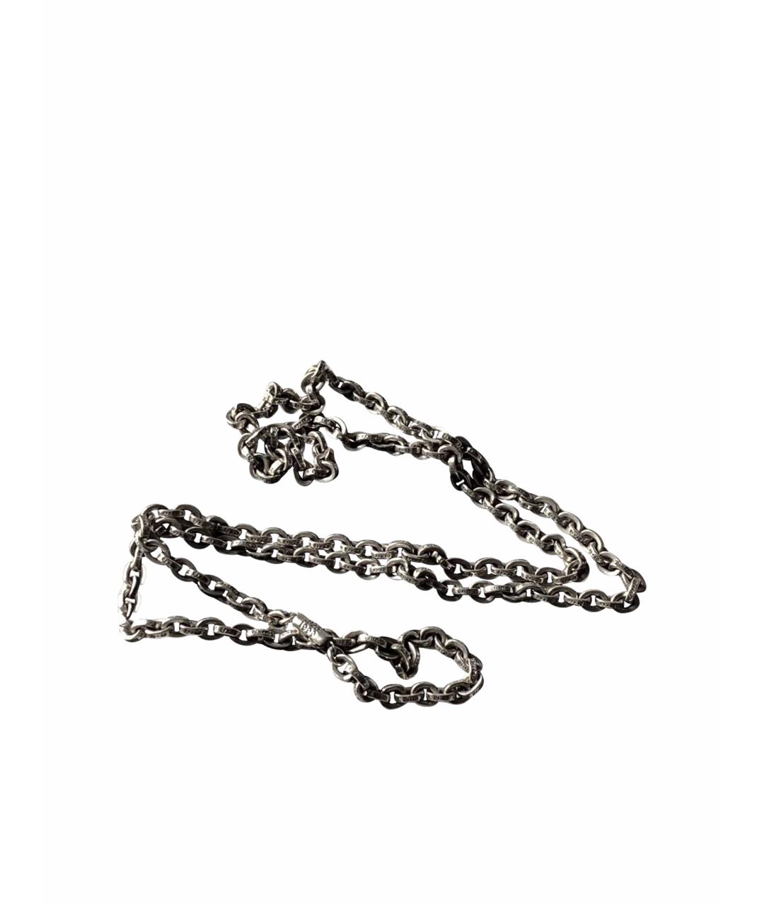 CHROME HEARTS Серебряная серебряная цепочка/подвеска, фото 1