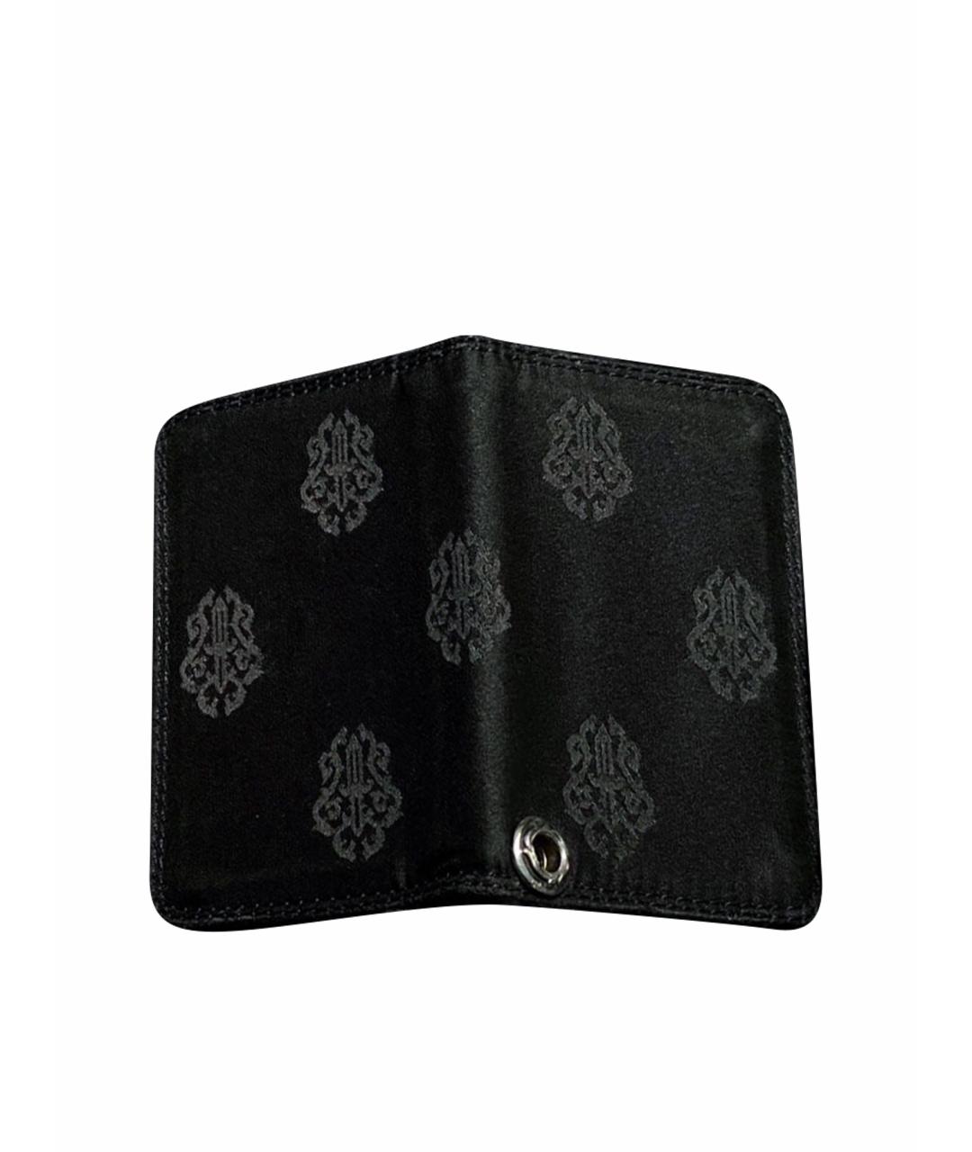CHROME HEARTS Черный кошелек, фото 1