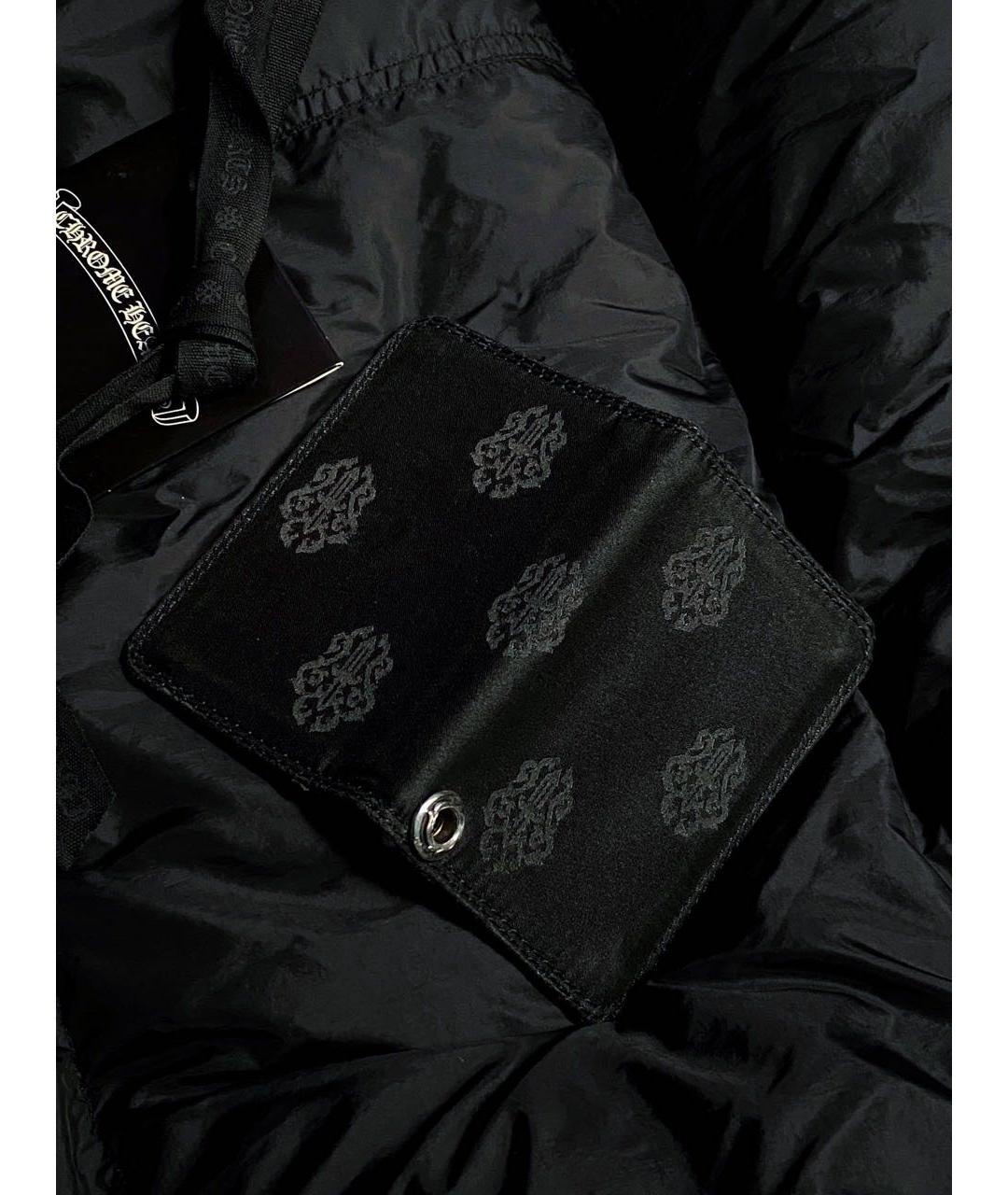 CHROME HEARTS Черный кошелек, фото 5