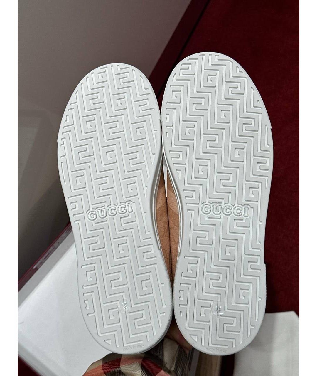 GUCCI Розовые кроссовки, фото 3