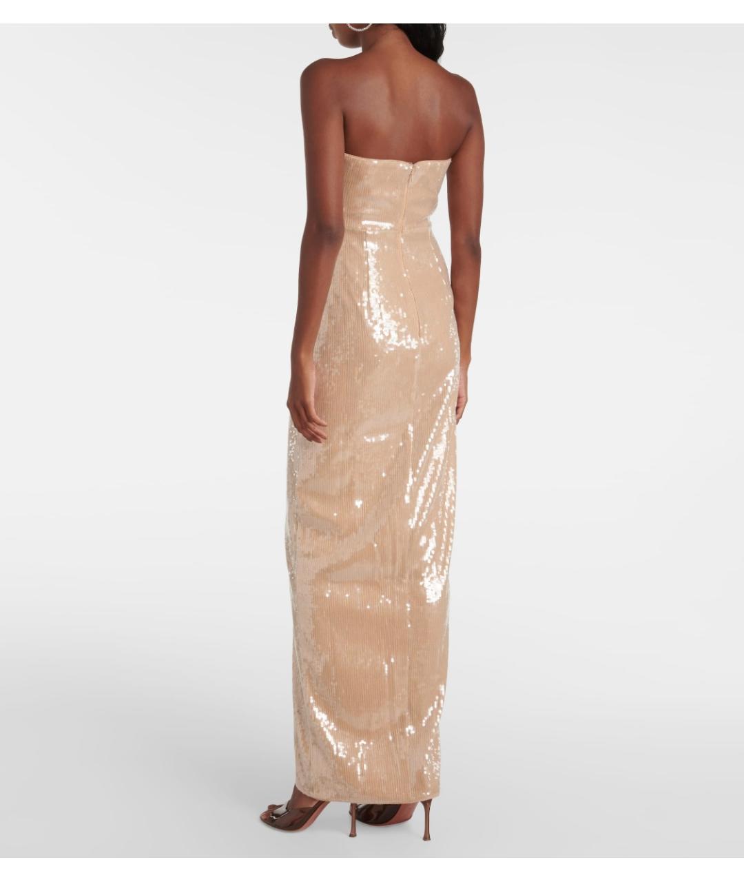 SELF-PORTRAIT Бежевое коктейльное платье, фото 3