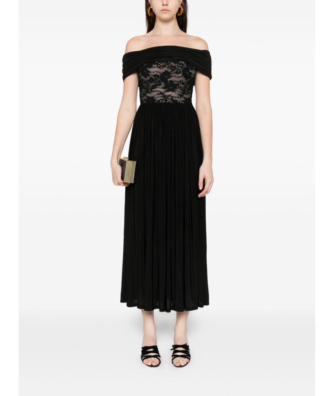 ZIMMERMANN Черное вискозное вечернее платье, фото 3