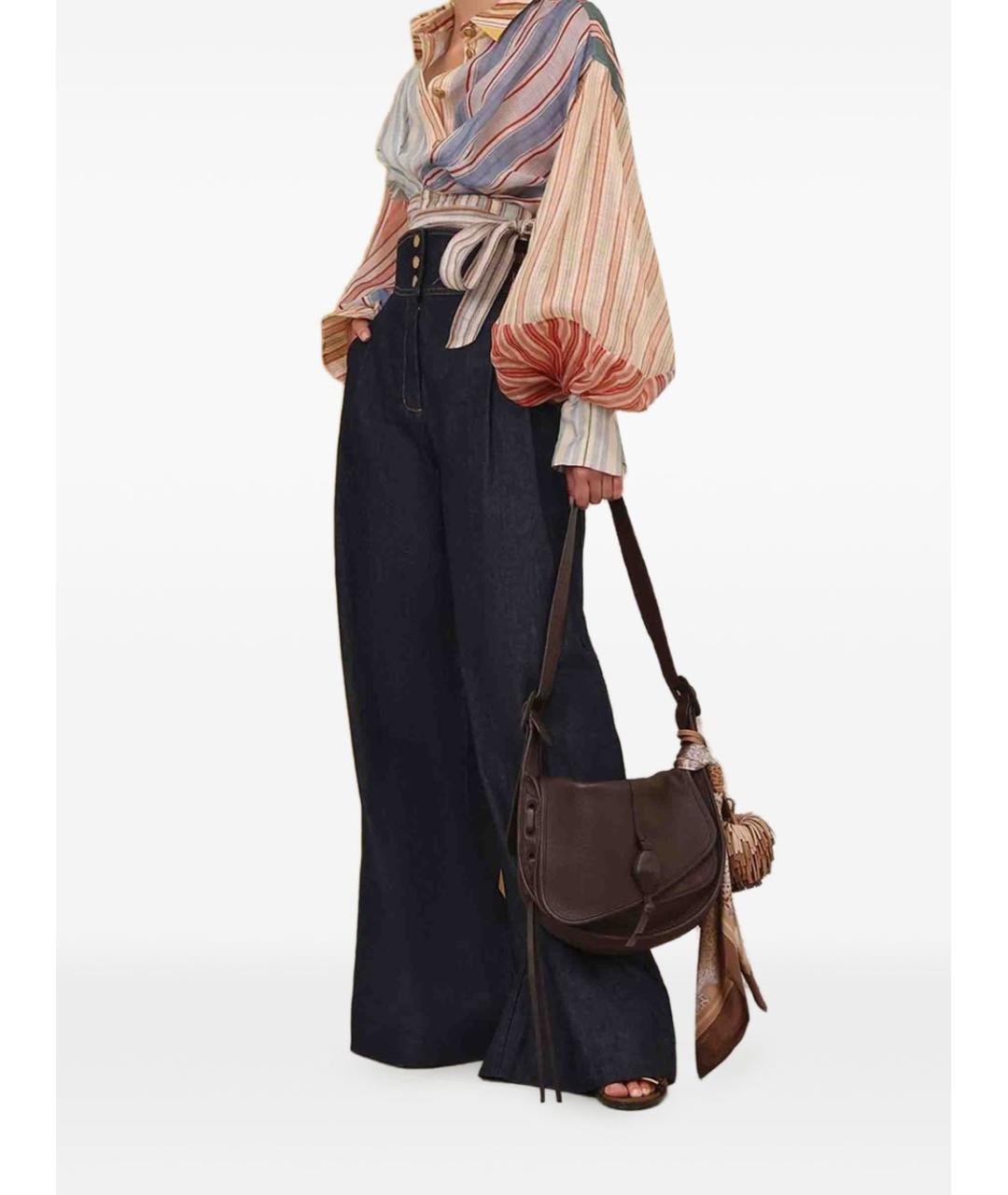 ZIMMERMANN Мульти льняная рубашка, фото 2