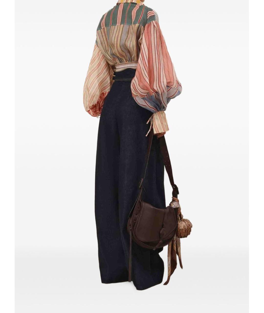 ZIMMERMANN Мульти льняная рубашка, фото 3