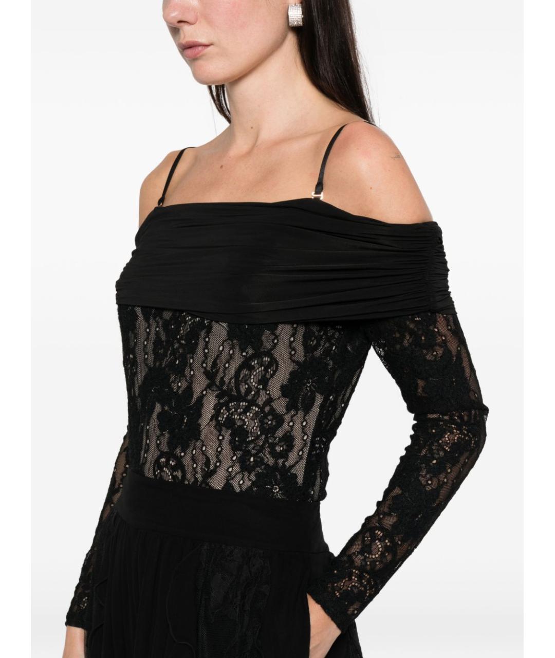 ZIMMERMANN Черная полиамидовая блузы, фото 3