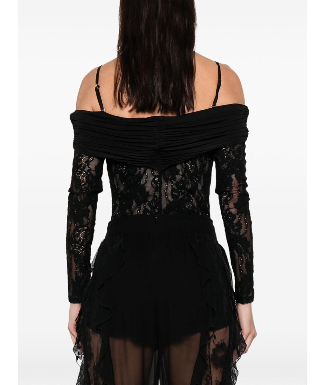 ZIMMERMANN Черная полиамидовая блузы, фото 5