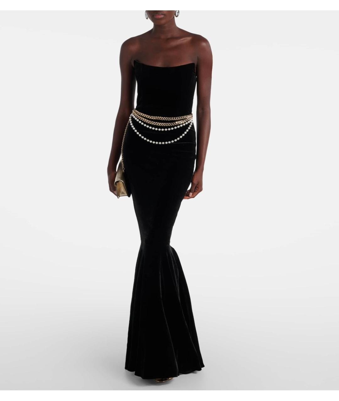 SELF-PORTRAIT Черное коктейльное платье, фото 2