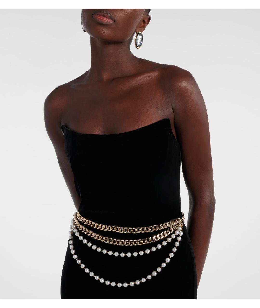 SELF-PORTRAIT Черное коктейльное платье, фото 4