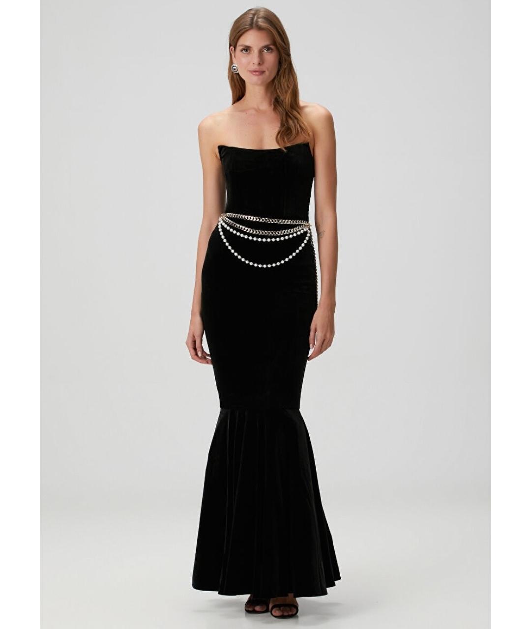 SELF-PORTRAIT Черное коктейльное платье, фото 9