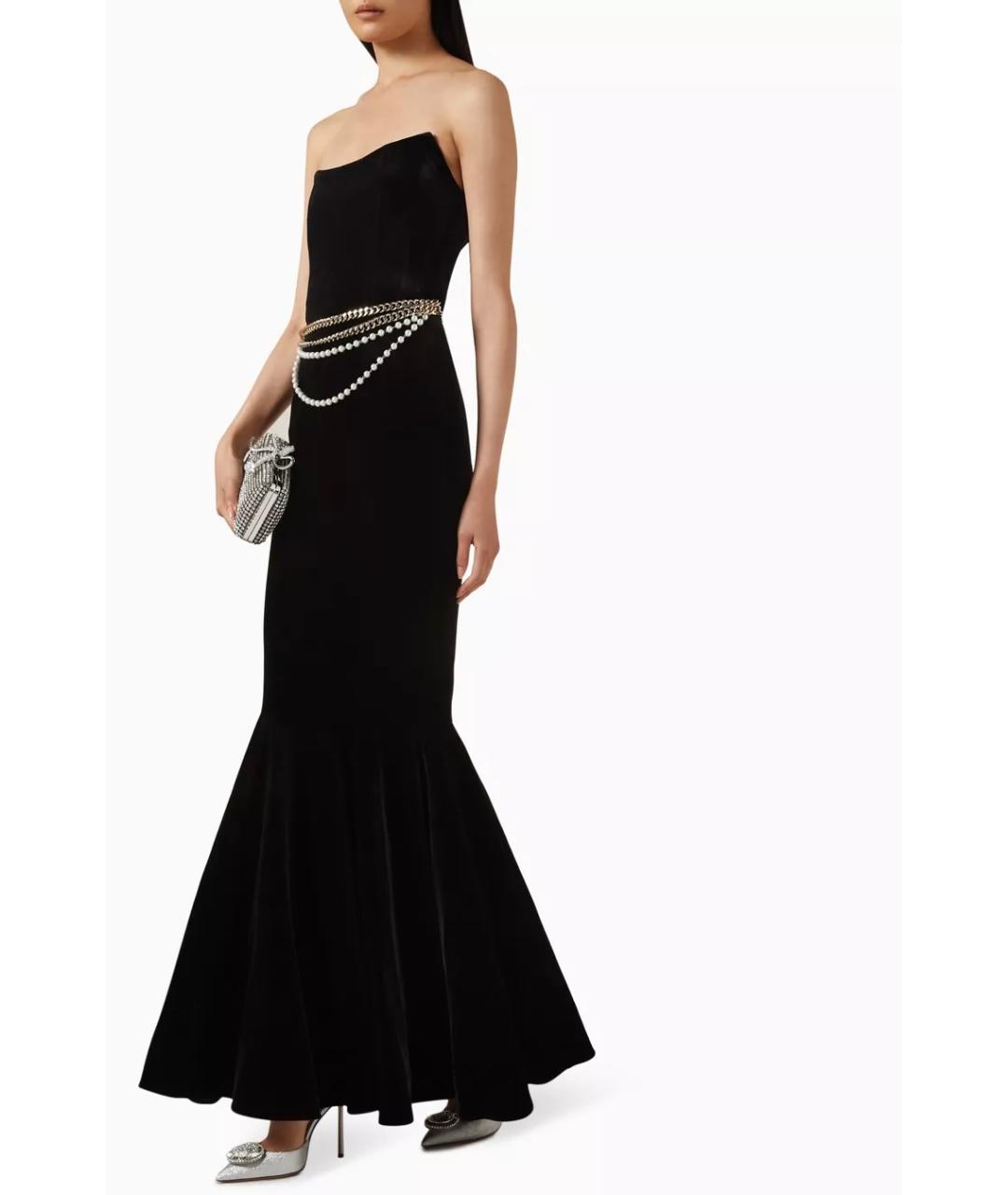 SELF-PORTRAIT Черное коктейльное платье, фото 6