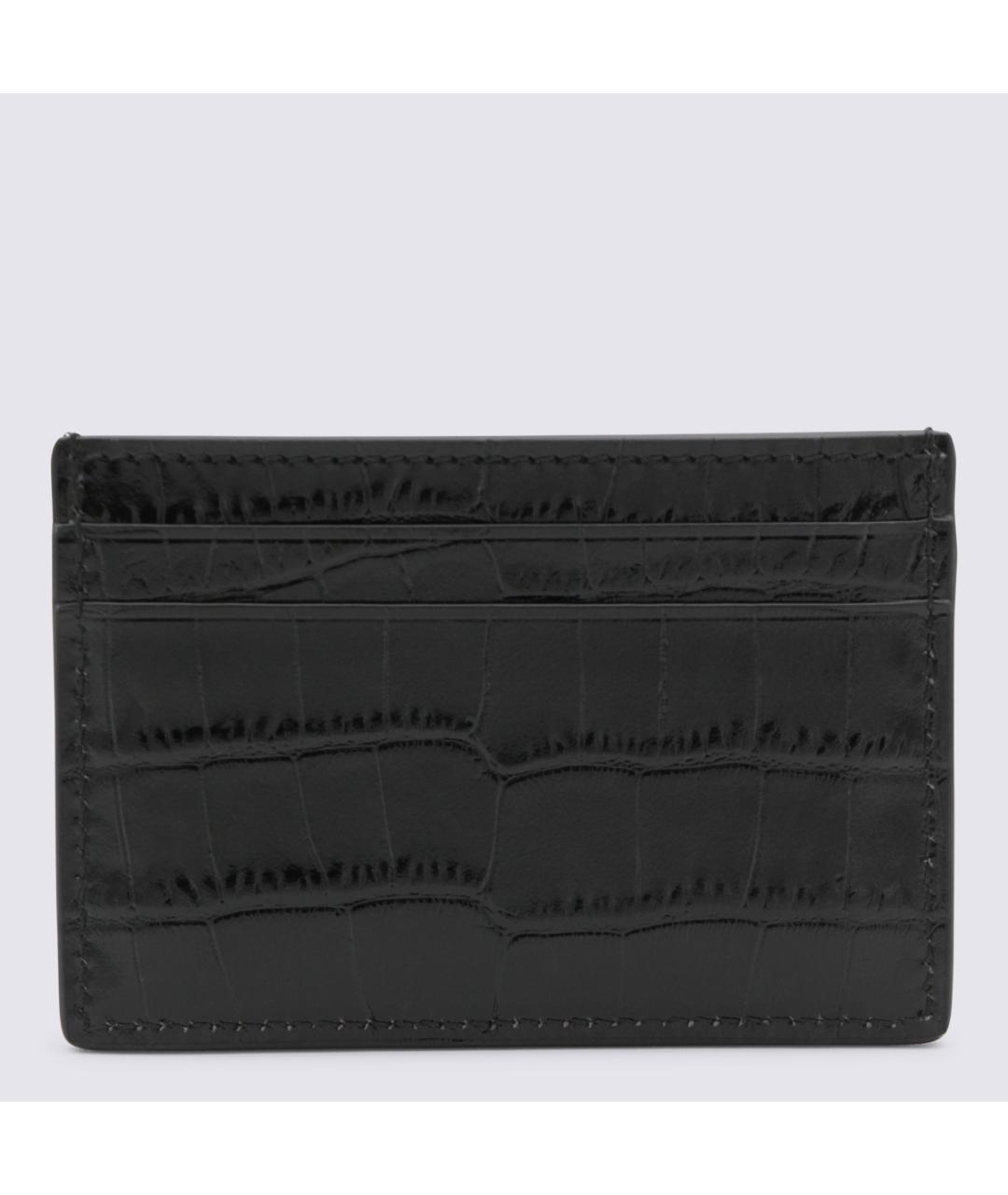 TOM FORD Черный кожаный кардхолдер, фото 2