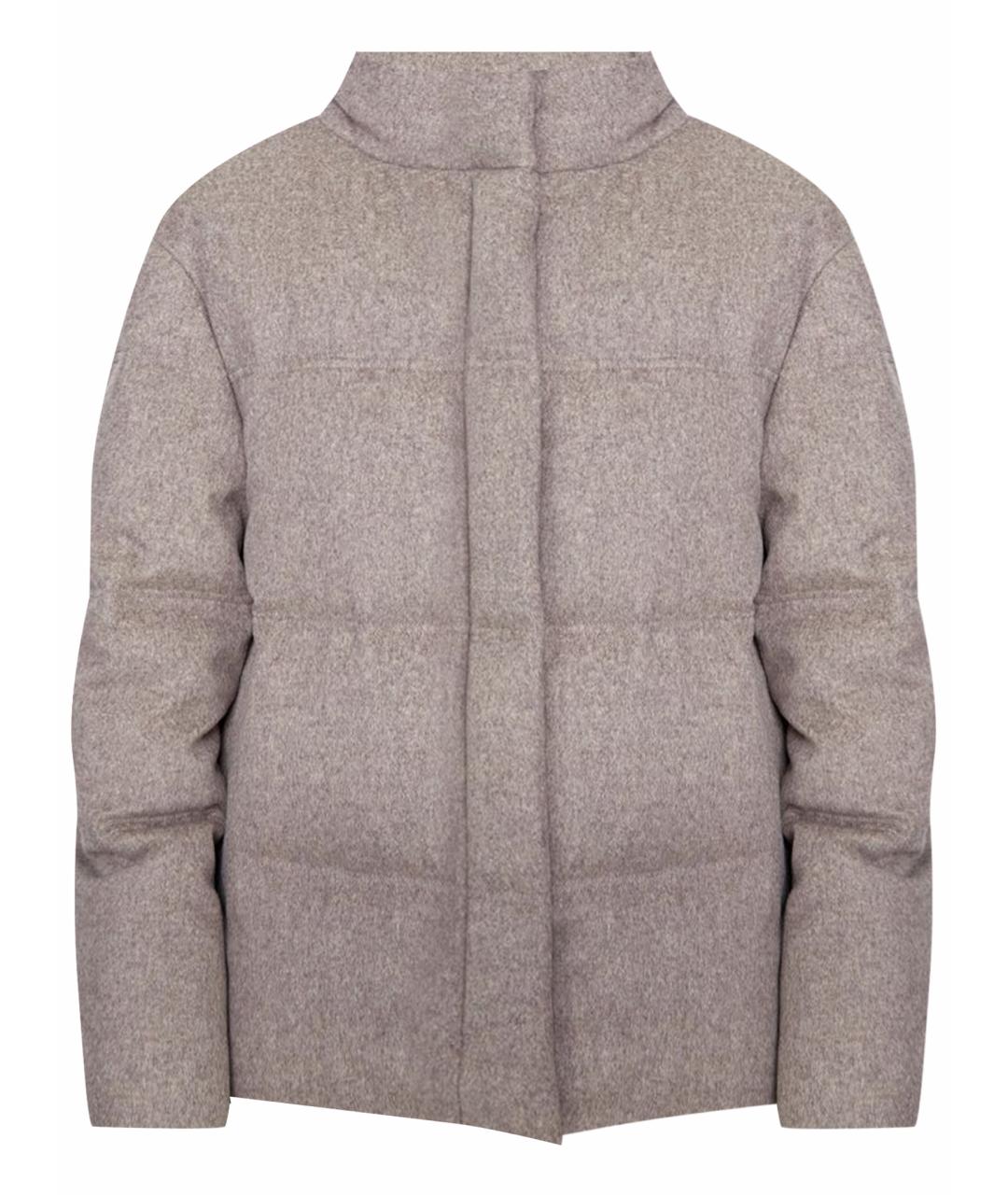 12 STOREEZ Серый шерстяной пуховик, фото 1