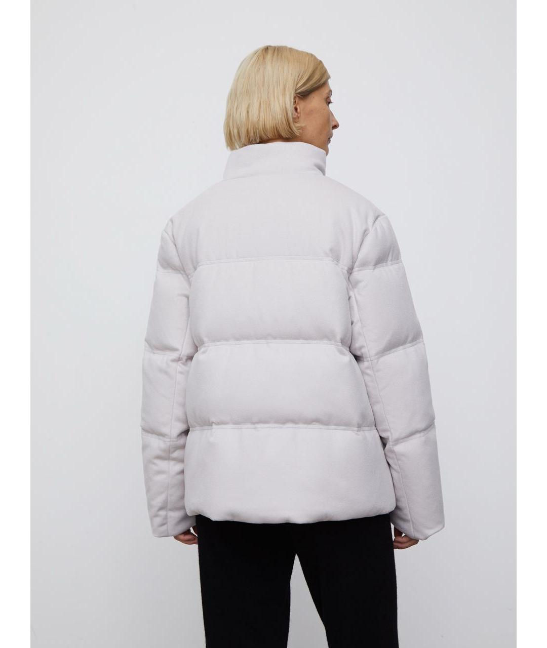 12 STOREEZ Белый шерстяной пуховик, фото 2