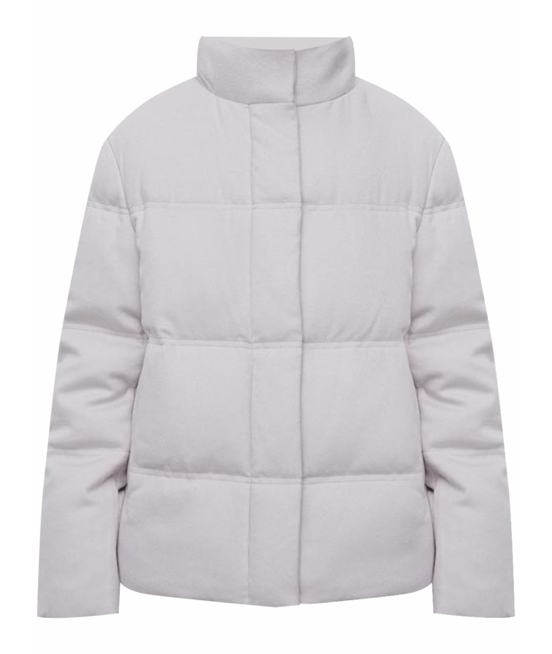 12 STOREEZ Белый шерстяной пуховик, фото 1