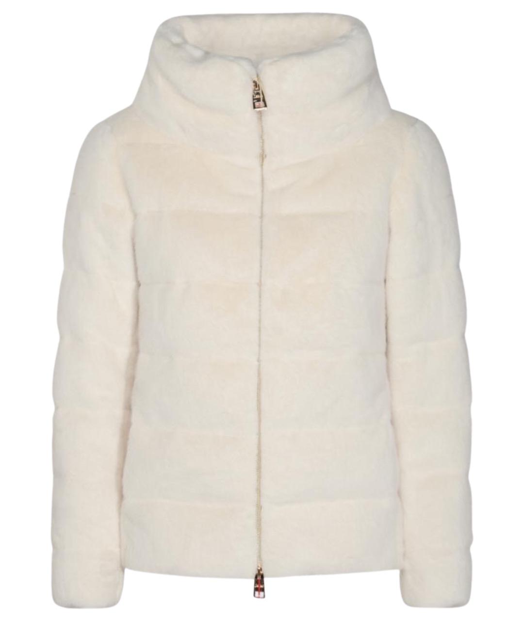 HERNO Белый полиэстеровый пуховик, фото 1