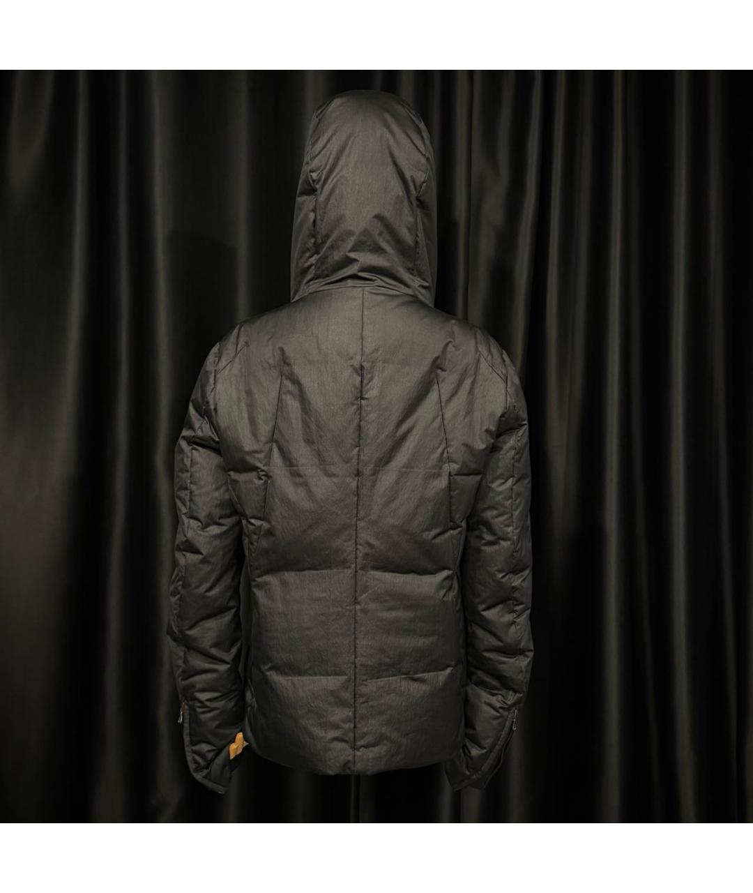 ATTACHMENT Черный полиэстеровый пуховик, фото 3