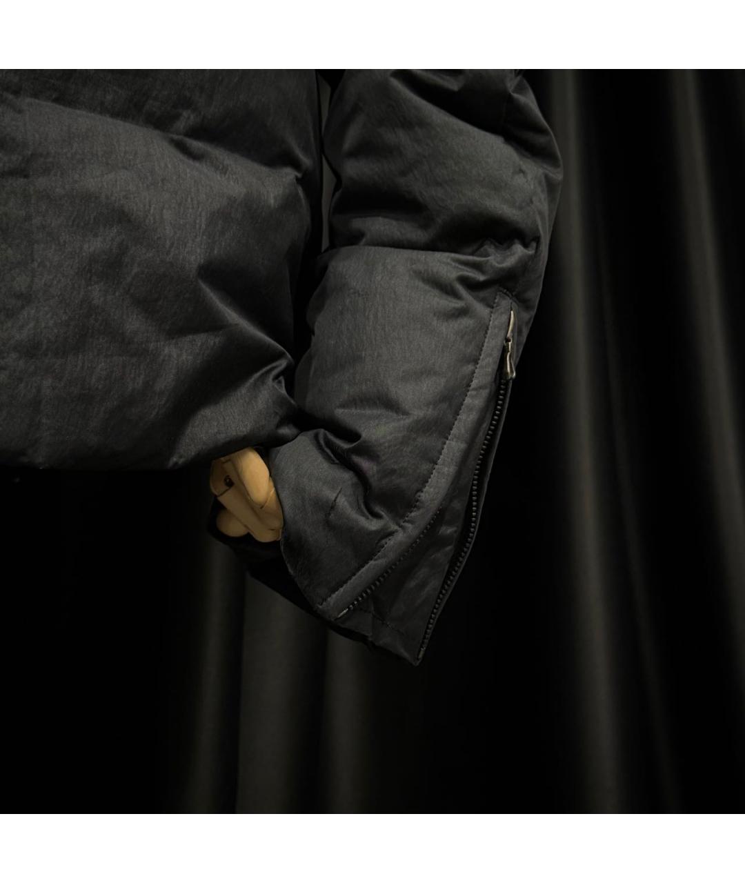 ATTACHMENT Черный полиэстеровый пуховик, фото 7