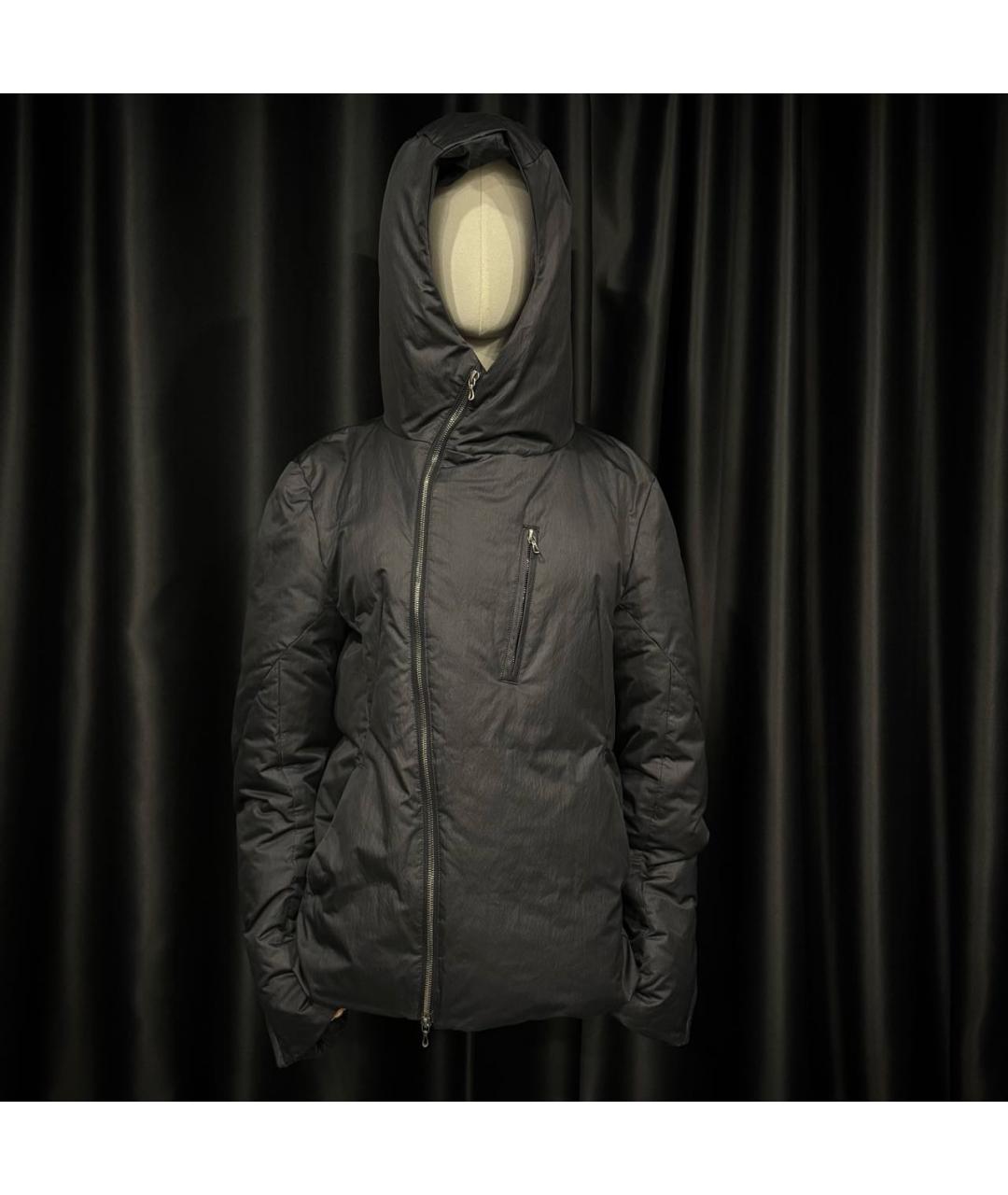 ATTACHMENT Черный полиэстеровый пуховик, фото 9