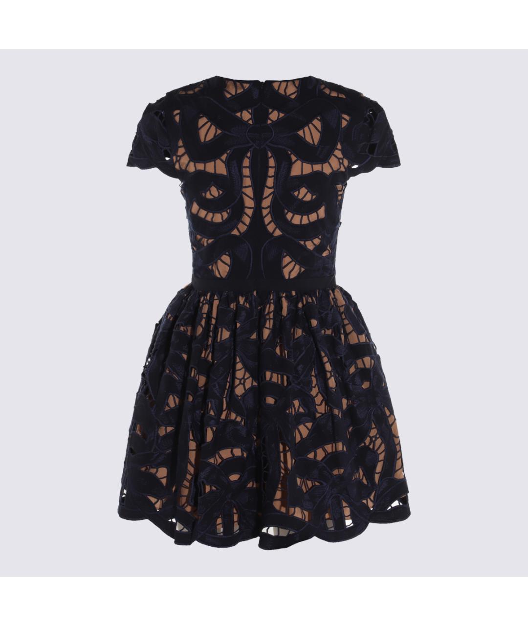 SELF-PORTRAIT Мульти хлопковое вечернее платье, фото 2