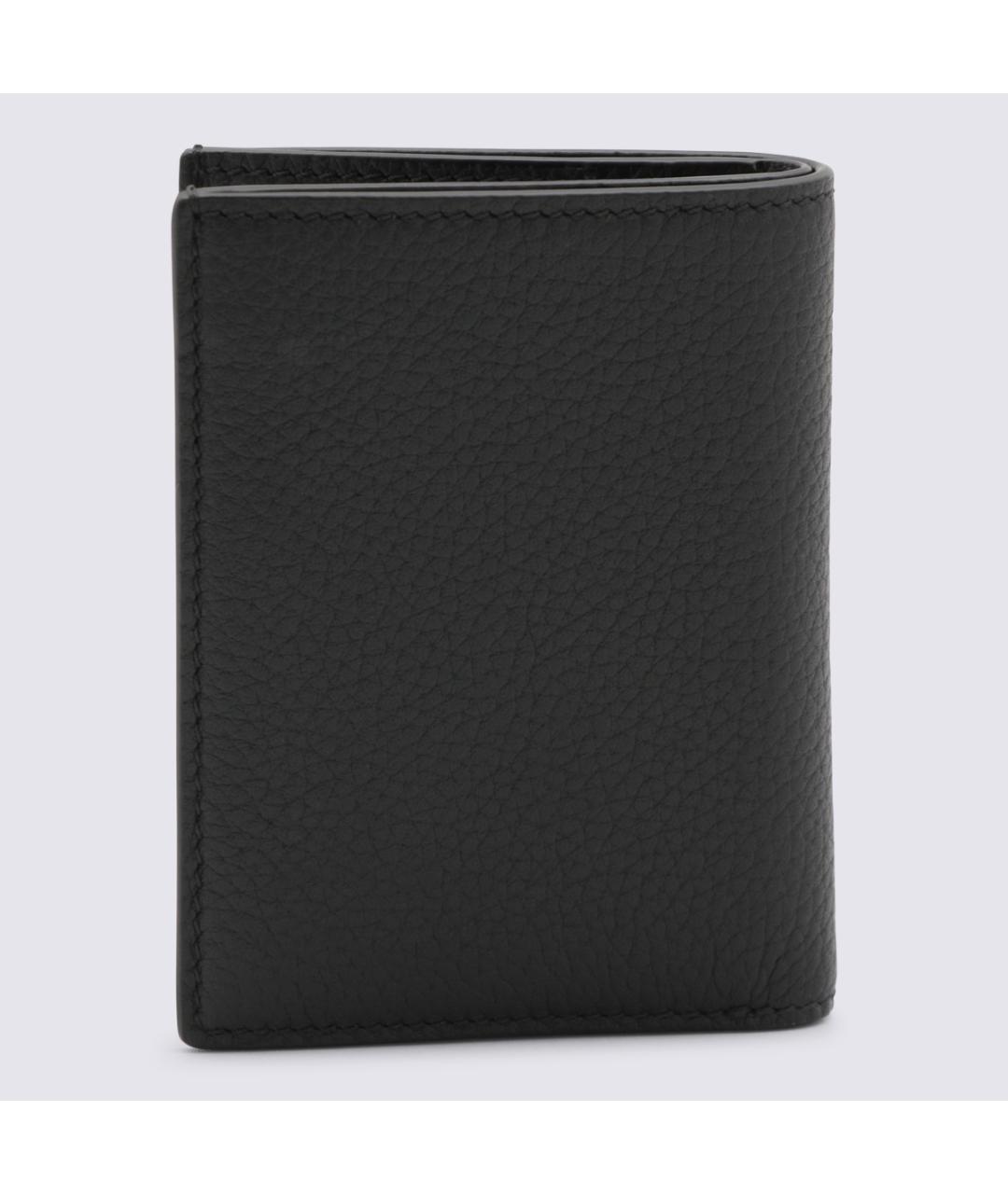 TOM FORD Черный кожаный кошелек, фото 2