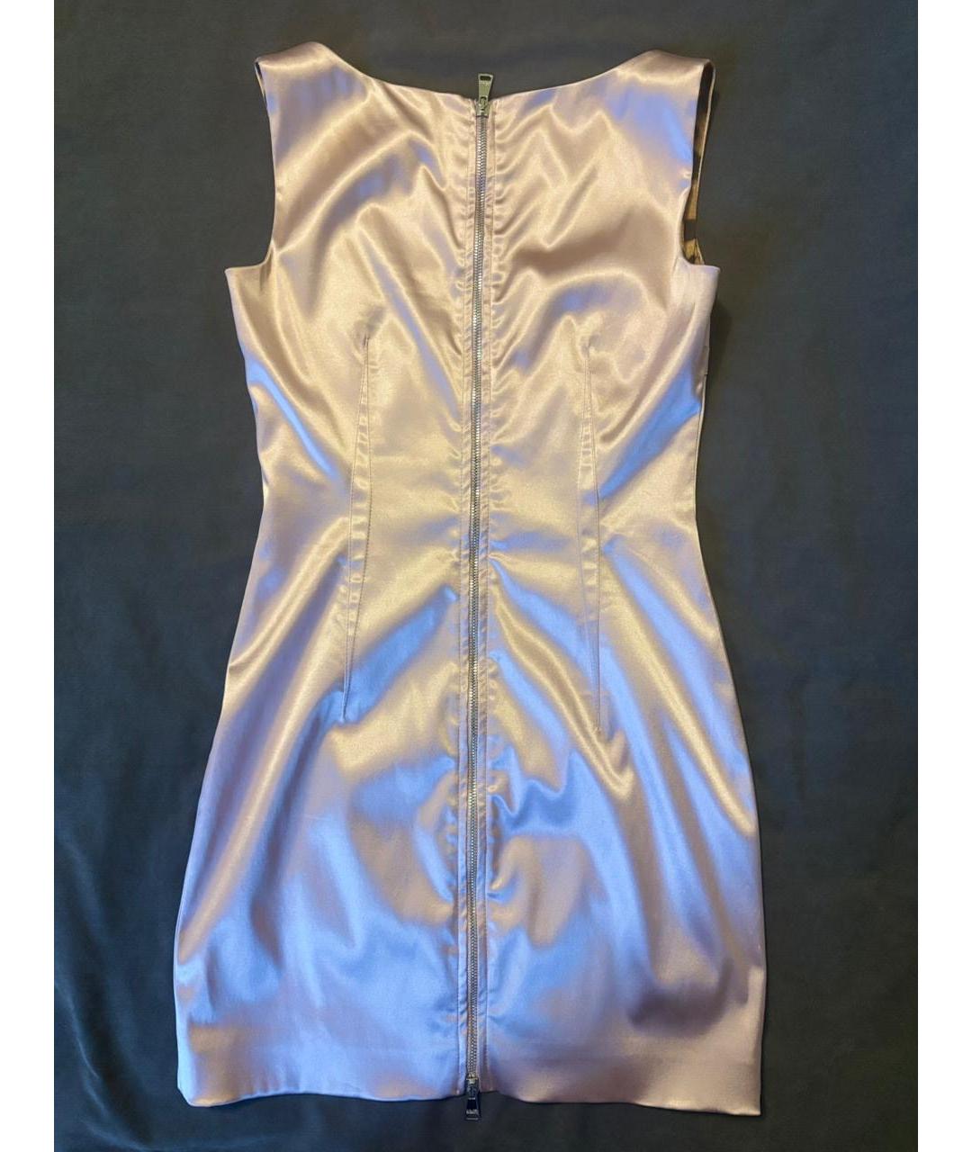 DOLCE&GABBANA Белое шелковое вечернее платье, фото 2