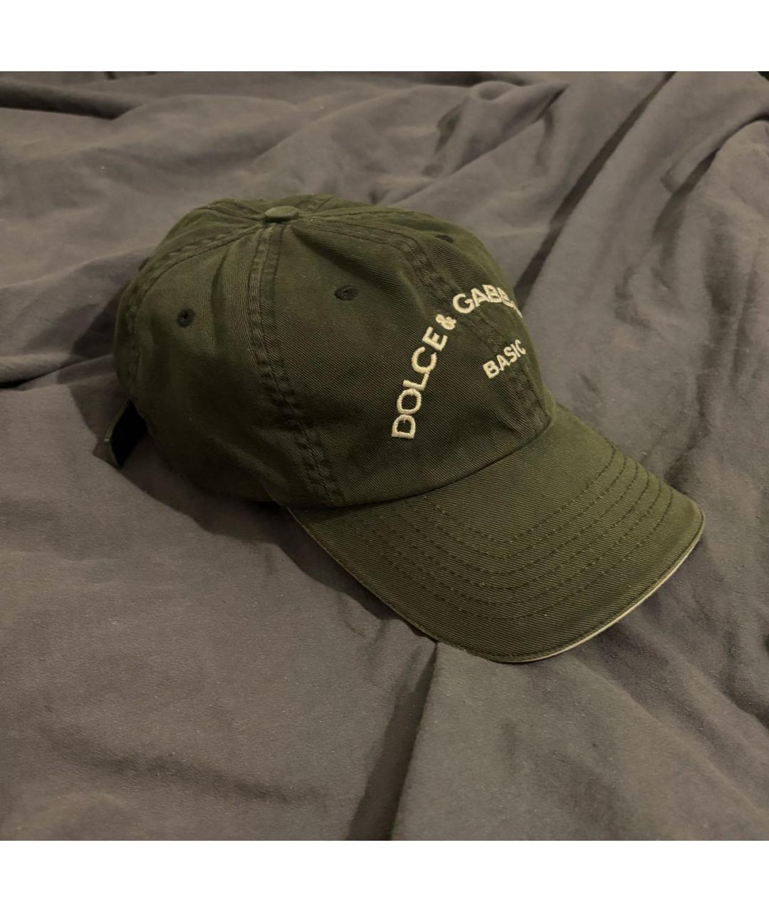 DOLCE&GABBANA Черная кепка/бейсболка, фото 3