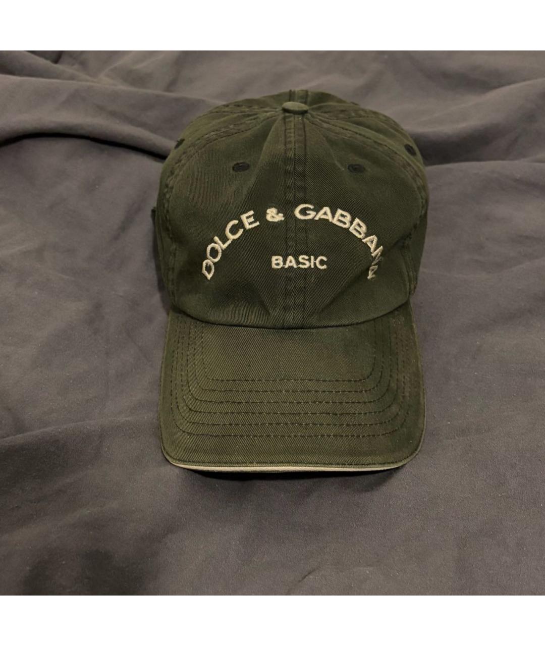 DOLCE&GABBANA Черная кепка/бейсболка, фото 5