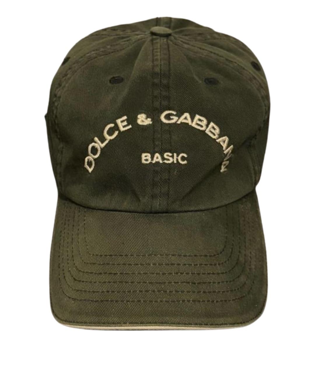 DOLCE&GABBANA Черная кепка/бейсболка, фото 1