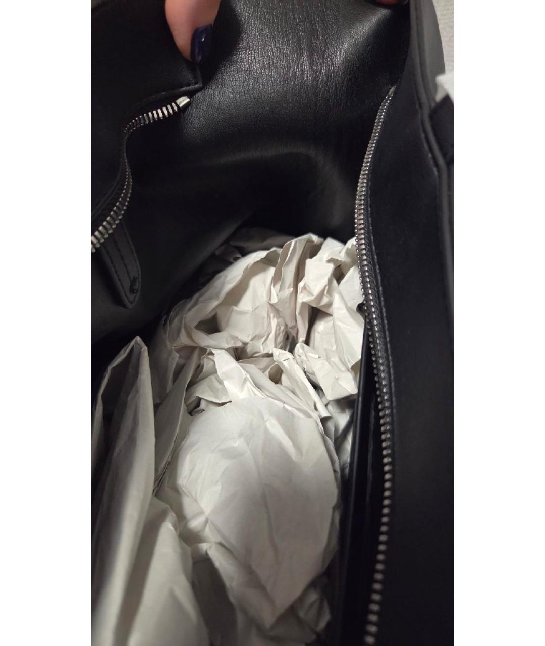 CALVIN KLEIN JEANS Черная сумка через плечо из искусственной кожи, фото 7