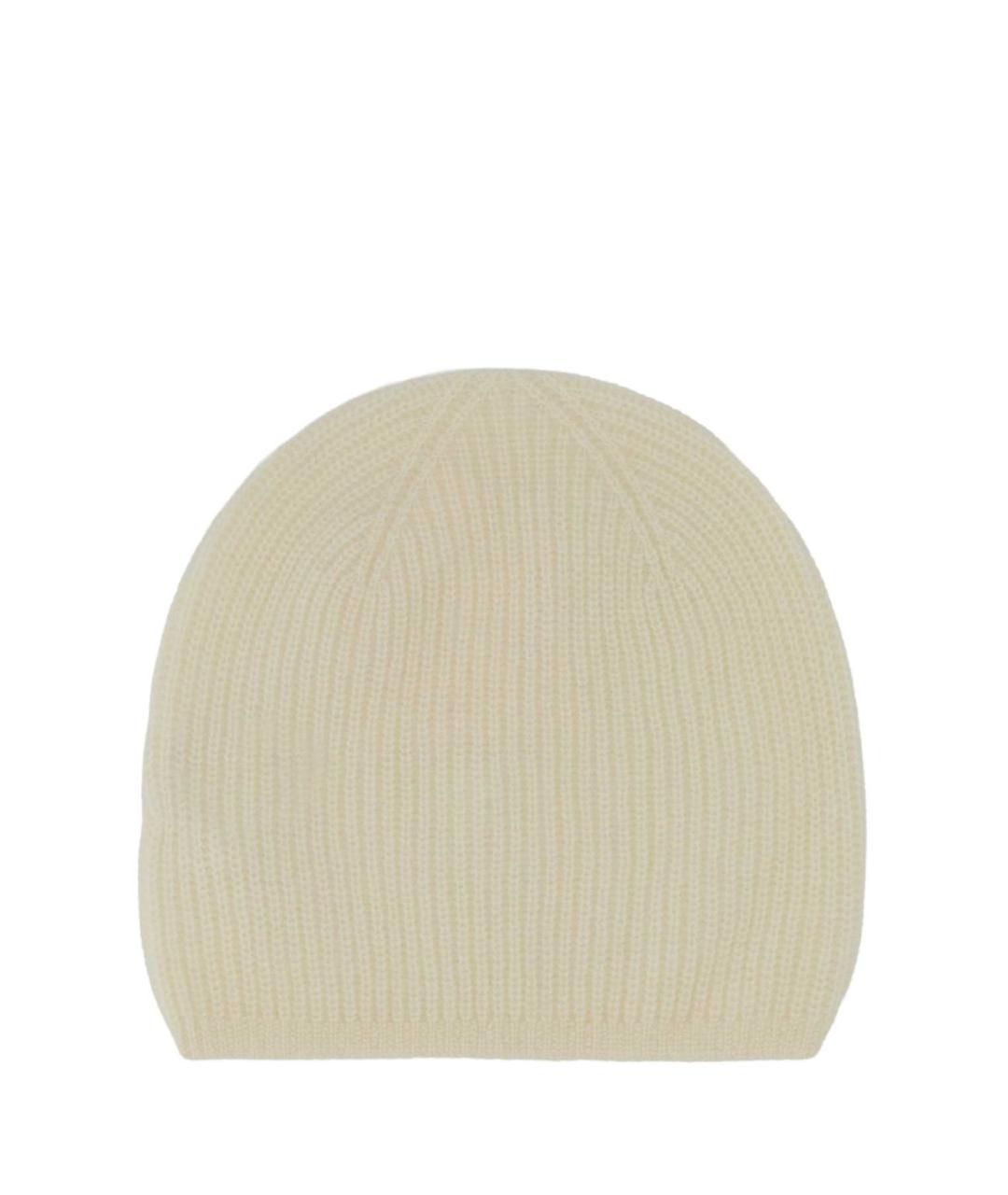 LOULOU STUDIO Белая кашемировая шапка, фото 1