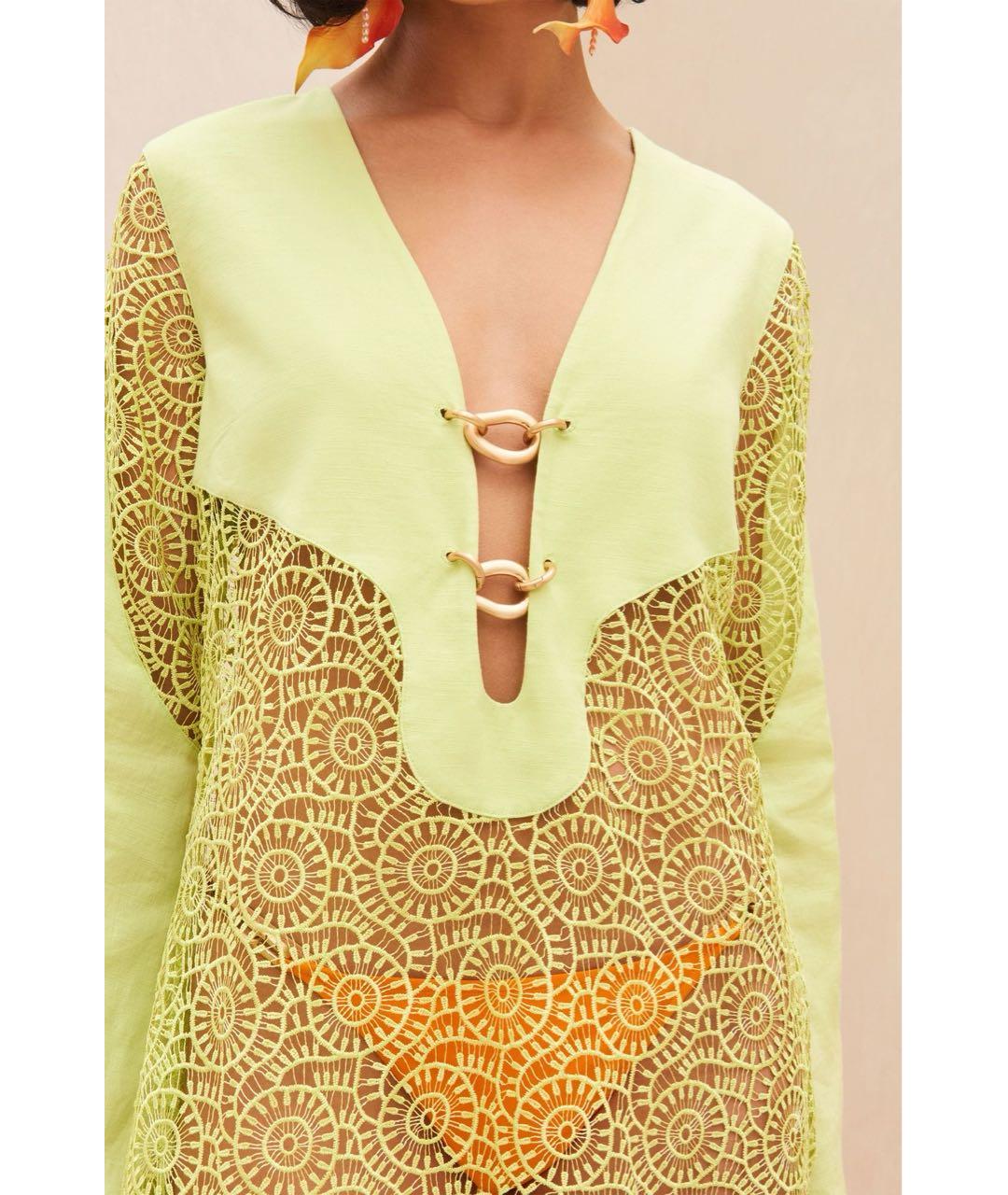 CULT GAIA Салатовыое коктейльное платье, фото 2