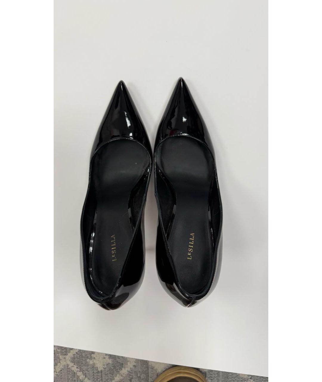 LE SILLA Черные туфли из лакированной кожи, фото 3