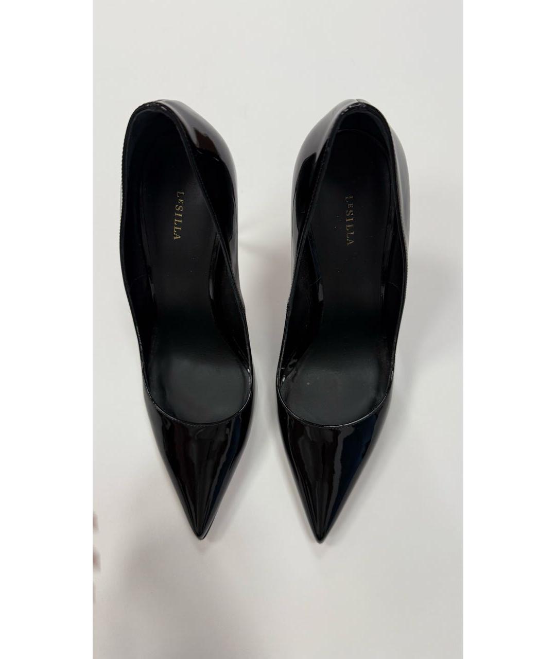 LE SILLA Черные туфли из лакированной кожи, фото 2