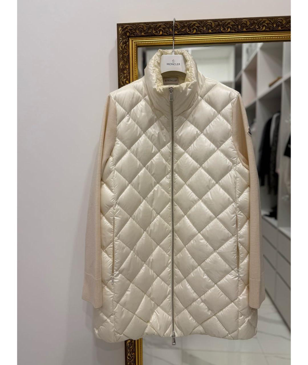 MONCLER Бежевая куртка, фото 9