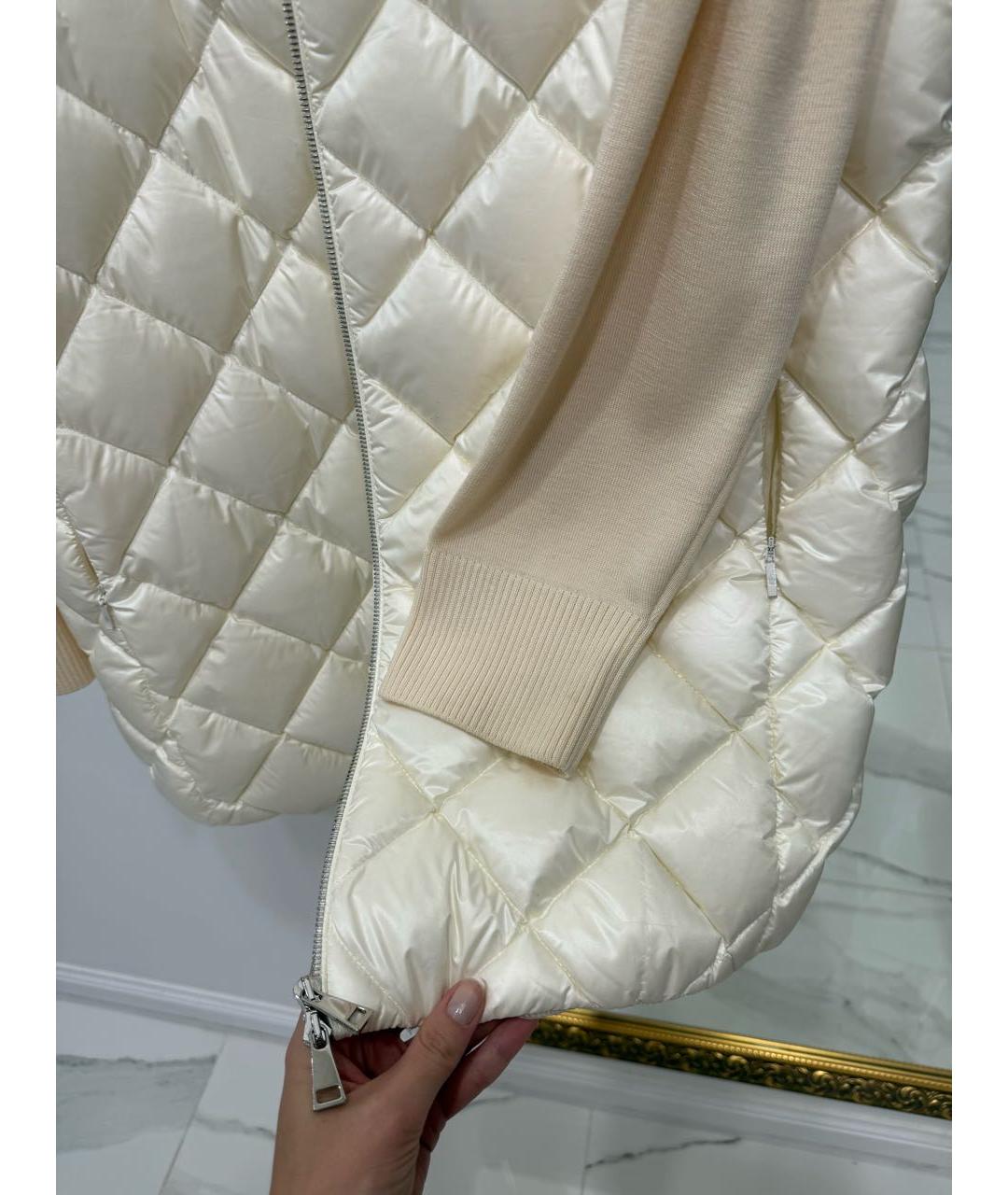 MONCLER Бежевая куртка, фото 5