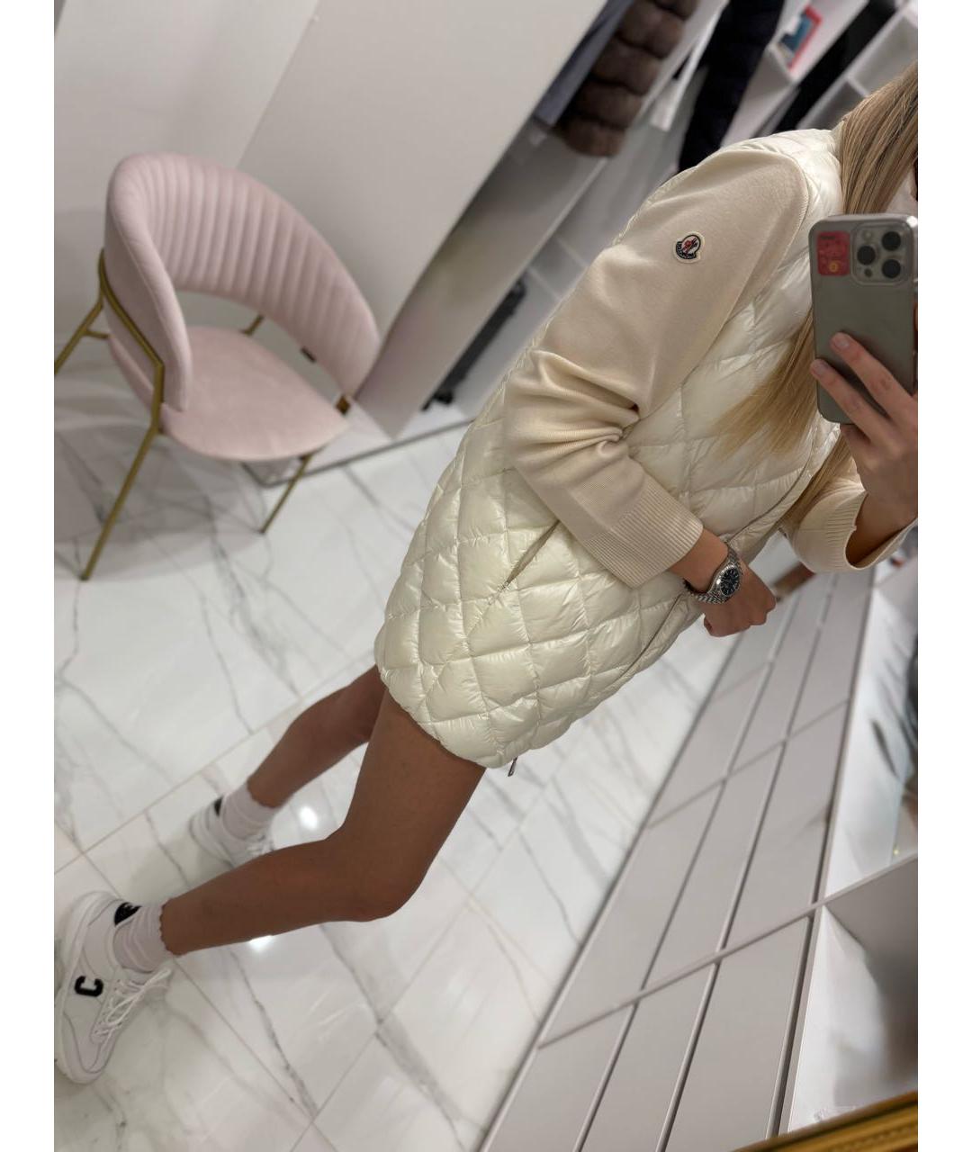 MONCLER Бежевая куртка, фото 7