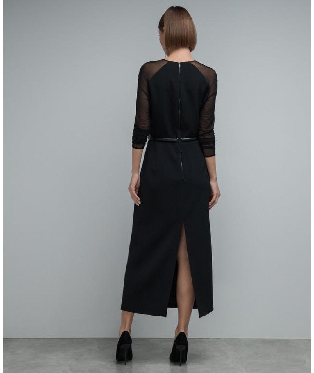 DAVID KOMA Черное коктейльное платье, фото 4