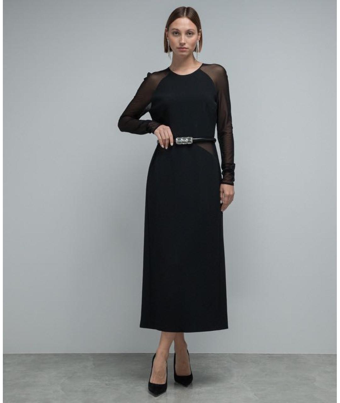 DAVID KOMA Черное коктейльное платье, фото 3