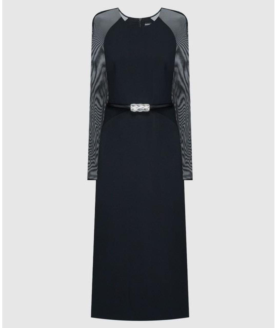 DAVID KOMA Черное коктейльное платье, фото 6