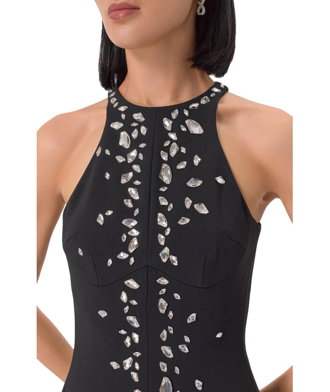 DAVID KOMA Черное коктейльное платье, фото 3