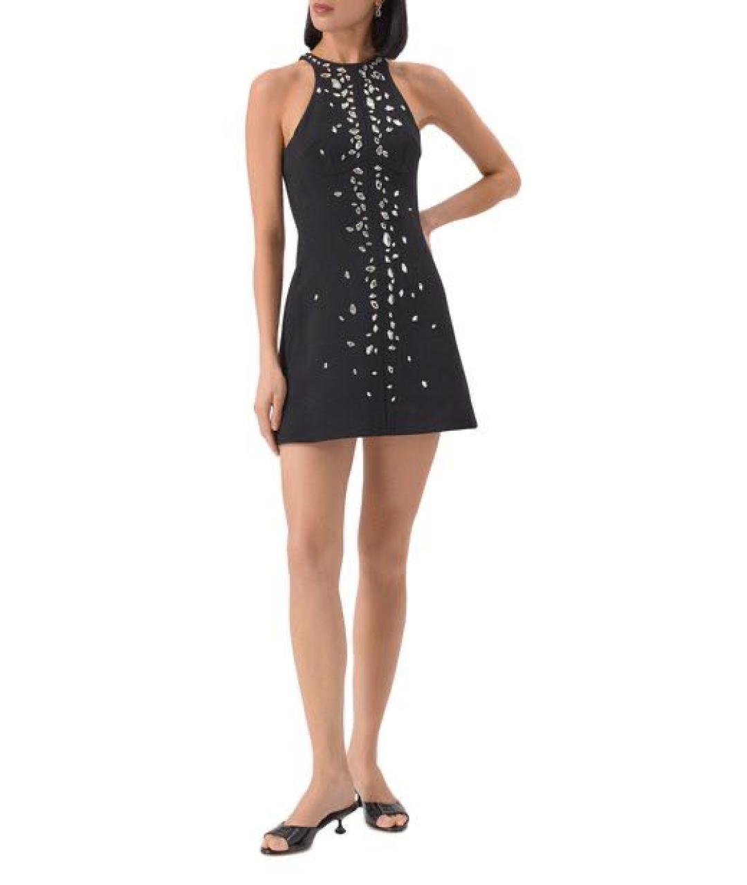 DAVID KOMA Черное коктейльное платье, фото 2