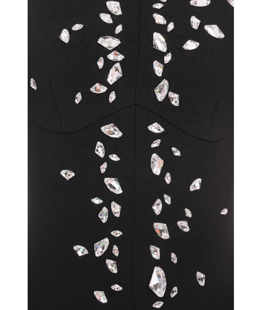 DAVID KOMA Черное коктейльное платье, фото 4