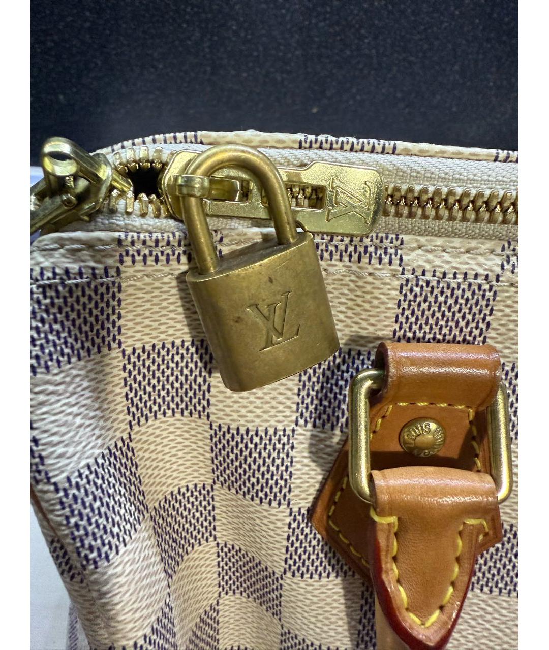 LOUIS VUITTON Бежевая сумка с короткими ручками, фото 3