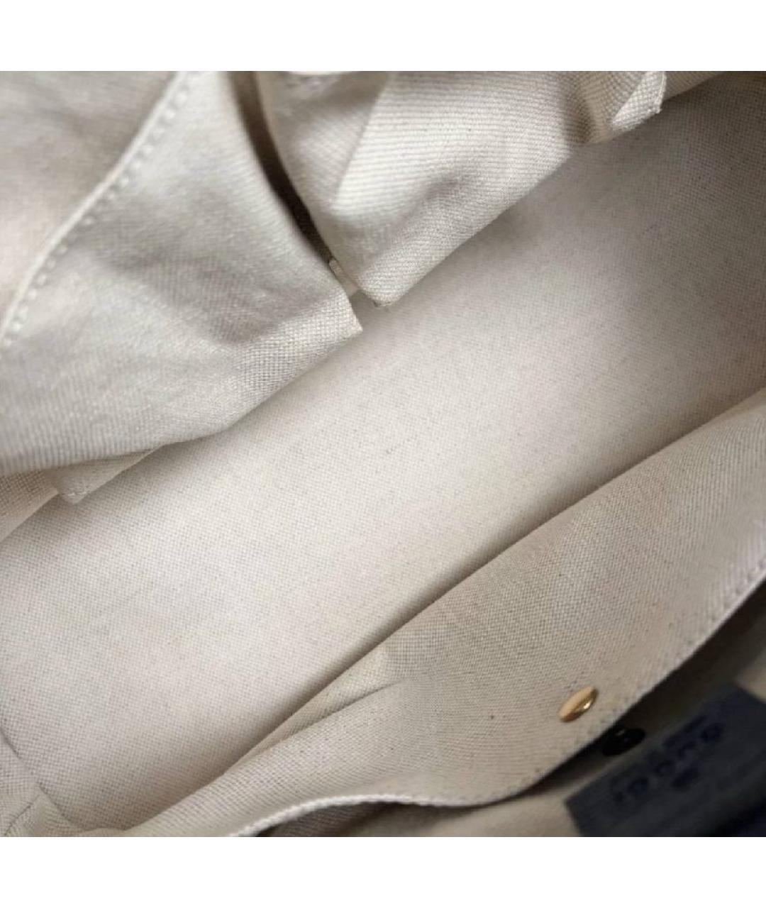 GUCCI Фиолетовая кожаная сумка с короткими ручками, фото 8