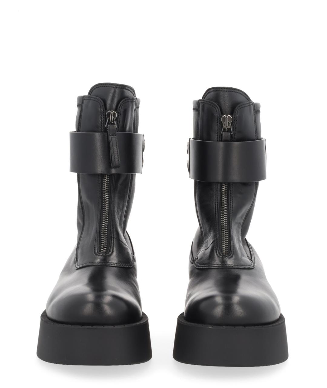 PREMIATA Черные кожаные ботинки, фото 3