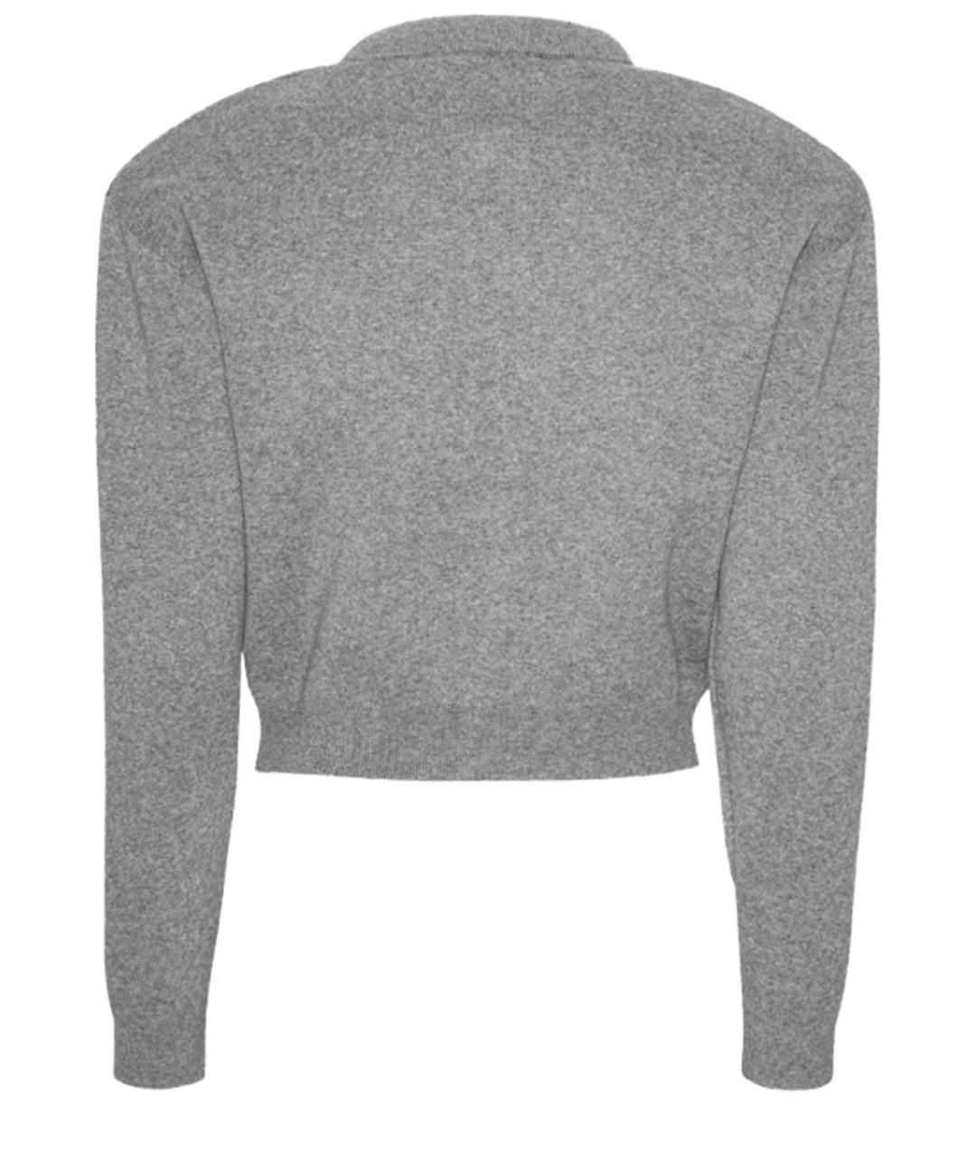 ROTATE Серый хлопковый кардиган, фото 2