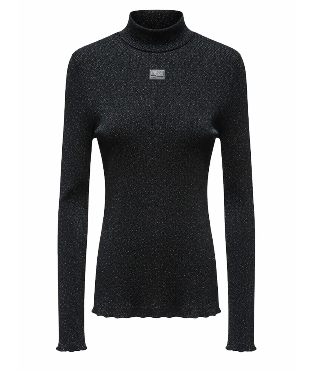 VERSACE JEANS COUTURE Черный джемпер / свитер, фото 1