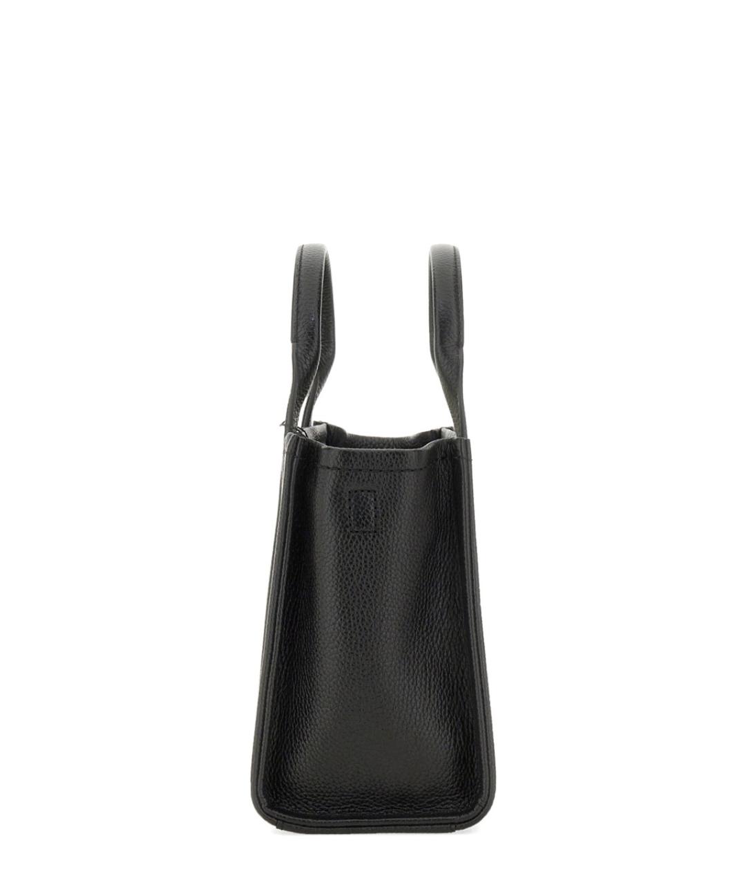 MARC JACOBS Черная кожаная сумка тоут, фото 3